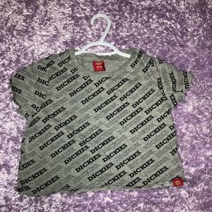 DICKIES Crop Top Gray